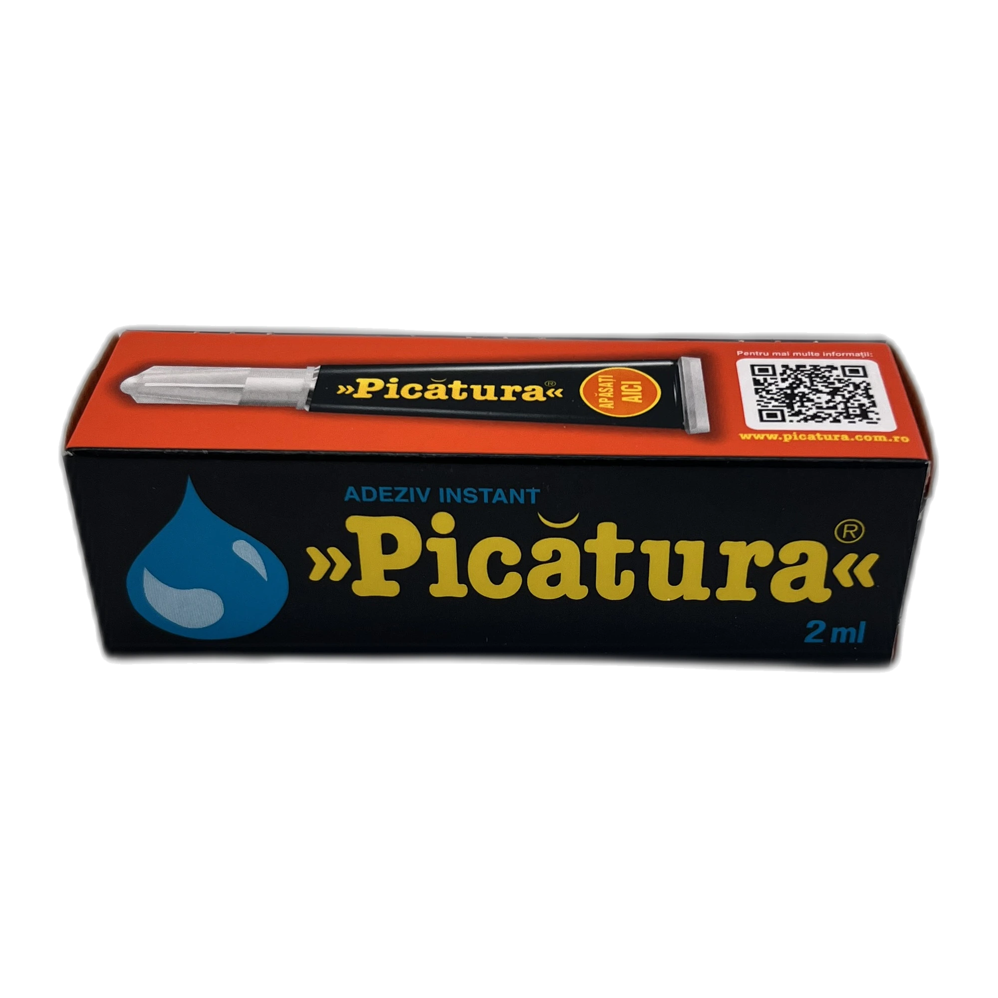 Adeziv instant Picătura, 2 ml