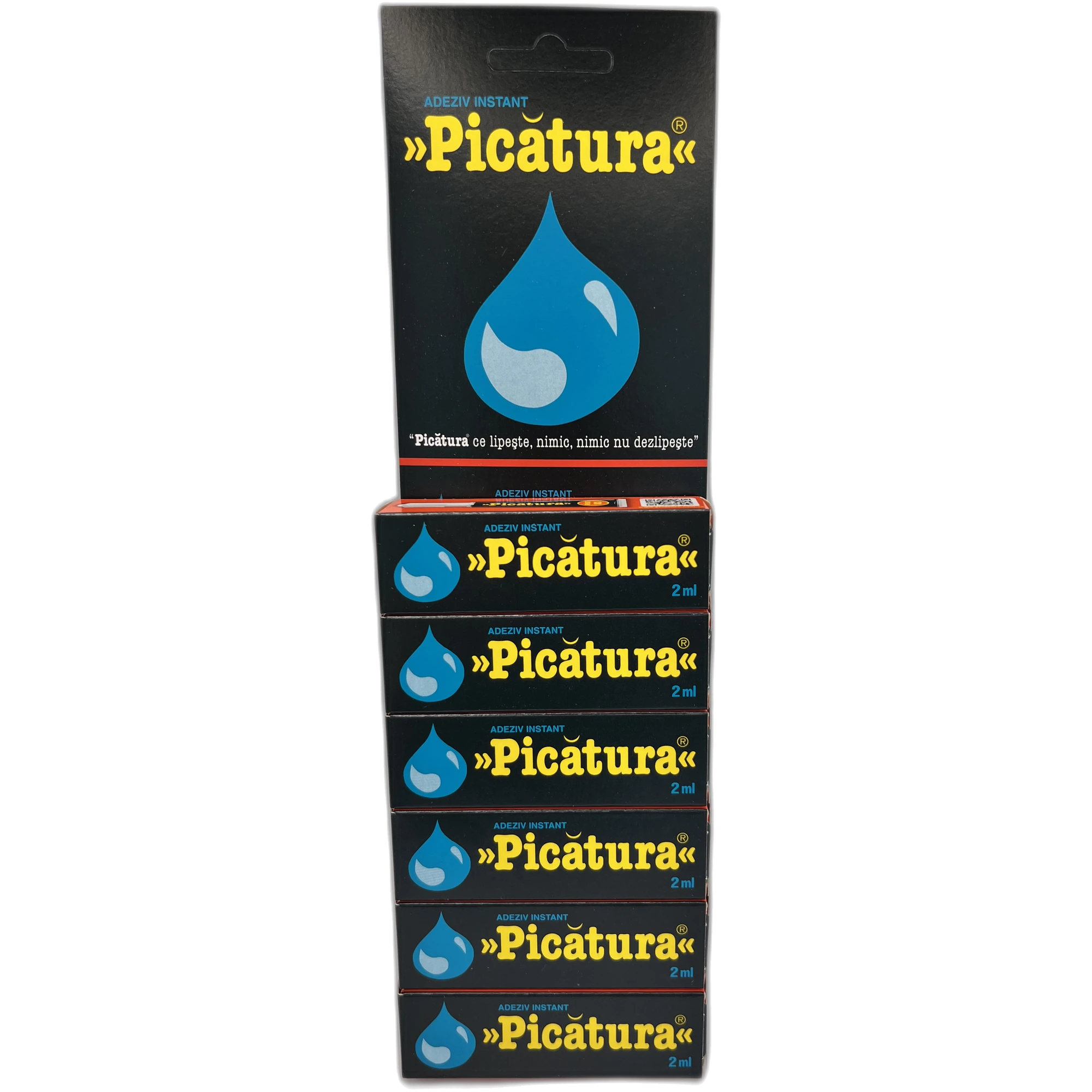 Set 6x Adeziv instant Picătura, 2 ml