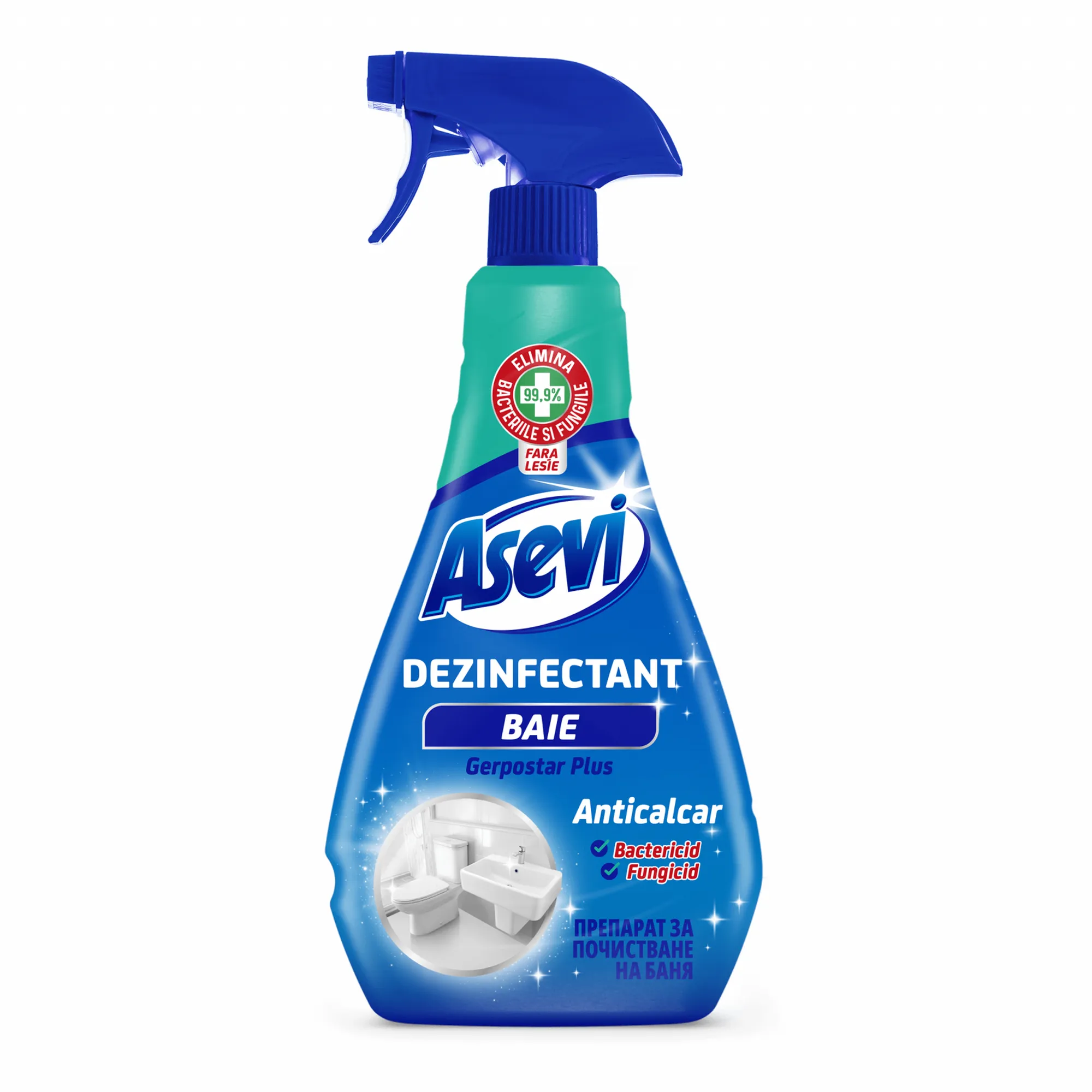 Dezinfectant Baie Asevi Anticalcar, 750 ml