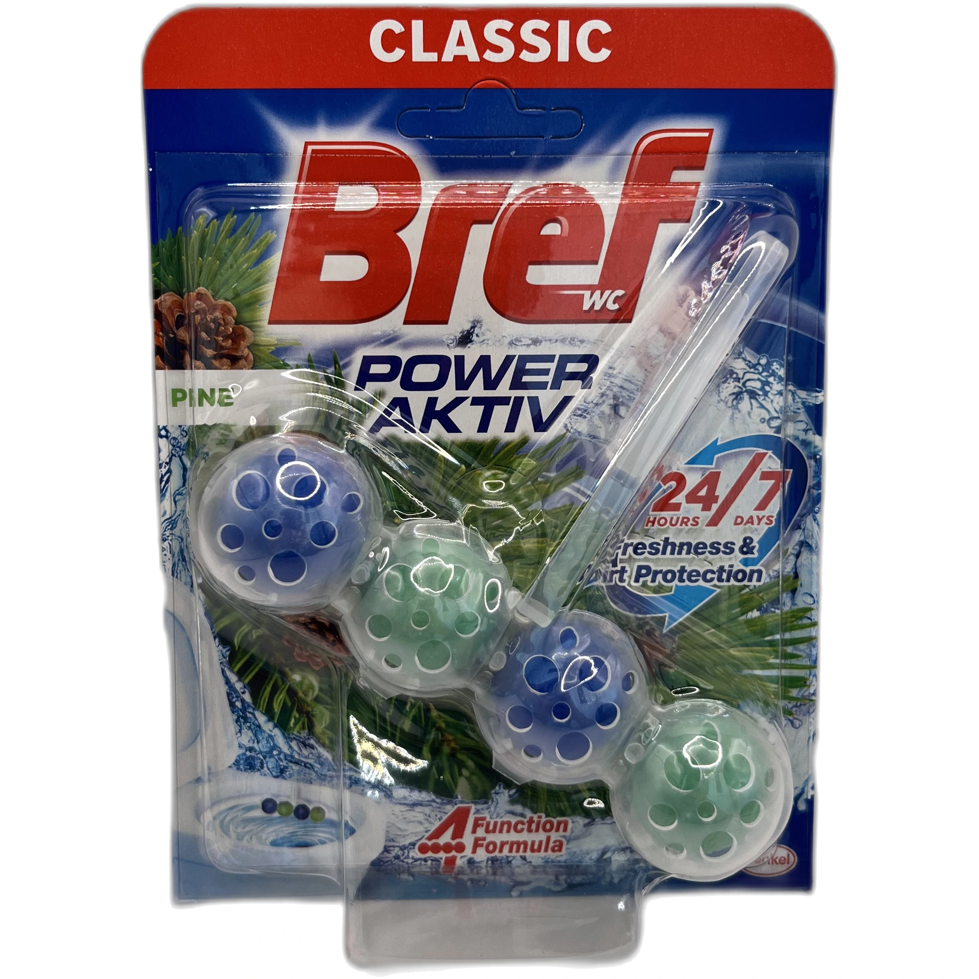 Odorizant WC Bref Power Aktiv Pine, 50 g