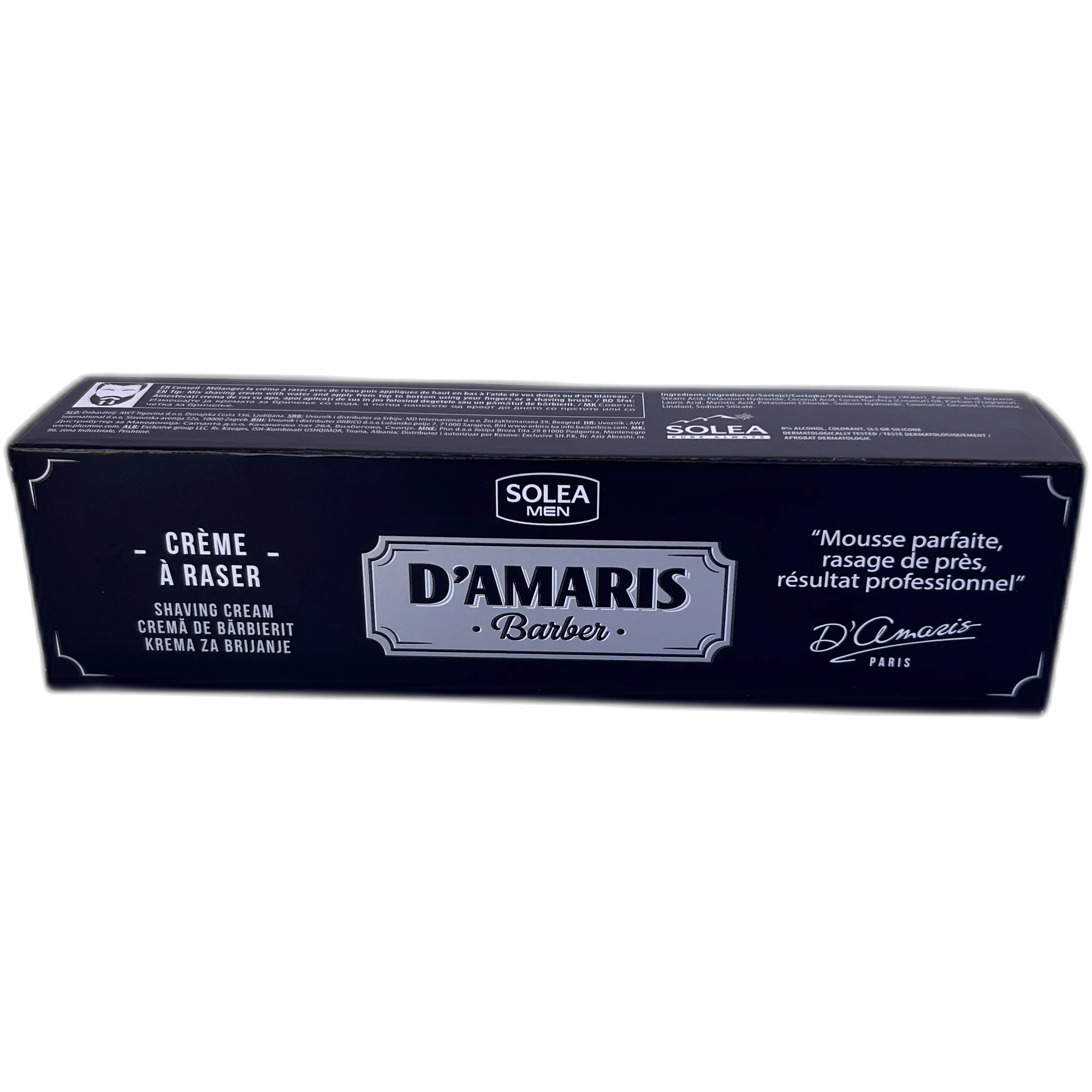 Cremă de ras D’AMARIS Barber