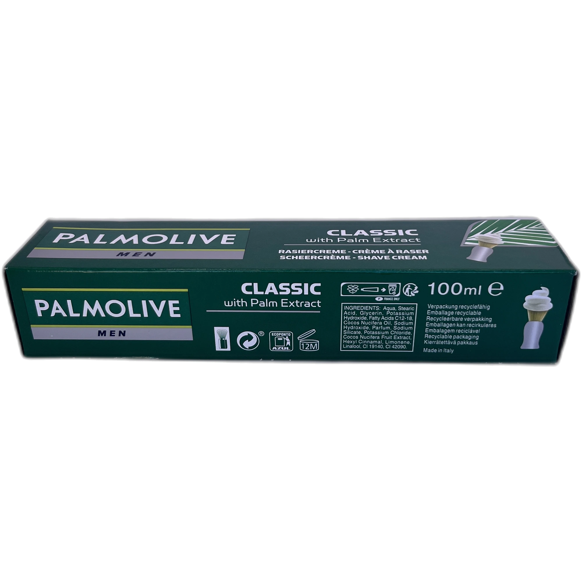 Palmolive Men Classic Cremă de Ras cu Extract de Palmier – 100 ml