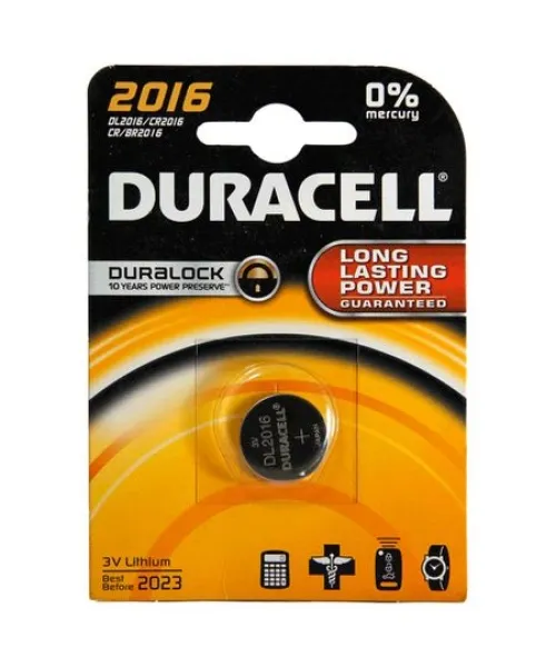 Baterie cu litiu Duracell CR2016