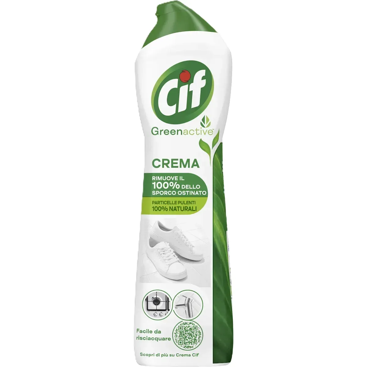 Cremă de curățat Cif Green Active, 500 ml