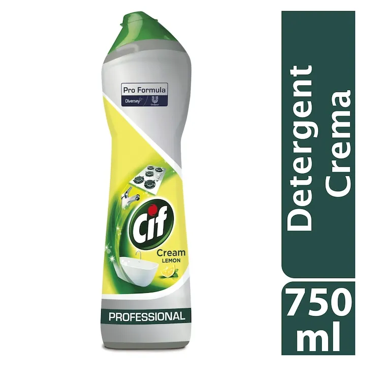 Cremă de curățat Cif Professional Lămâie, 750 ml