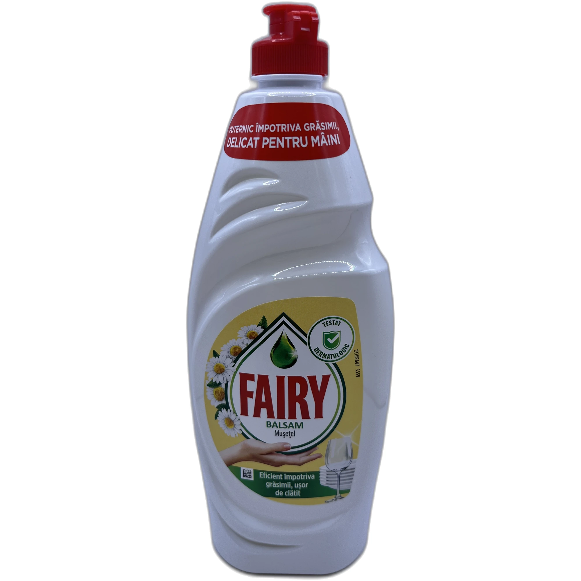 Detergent vase lichid Fairy Balsam, Mușețel, 750 ml