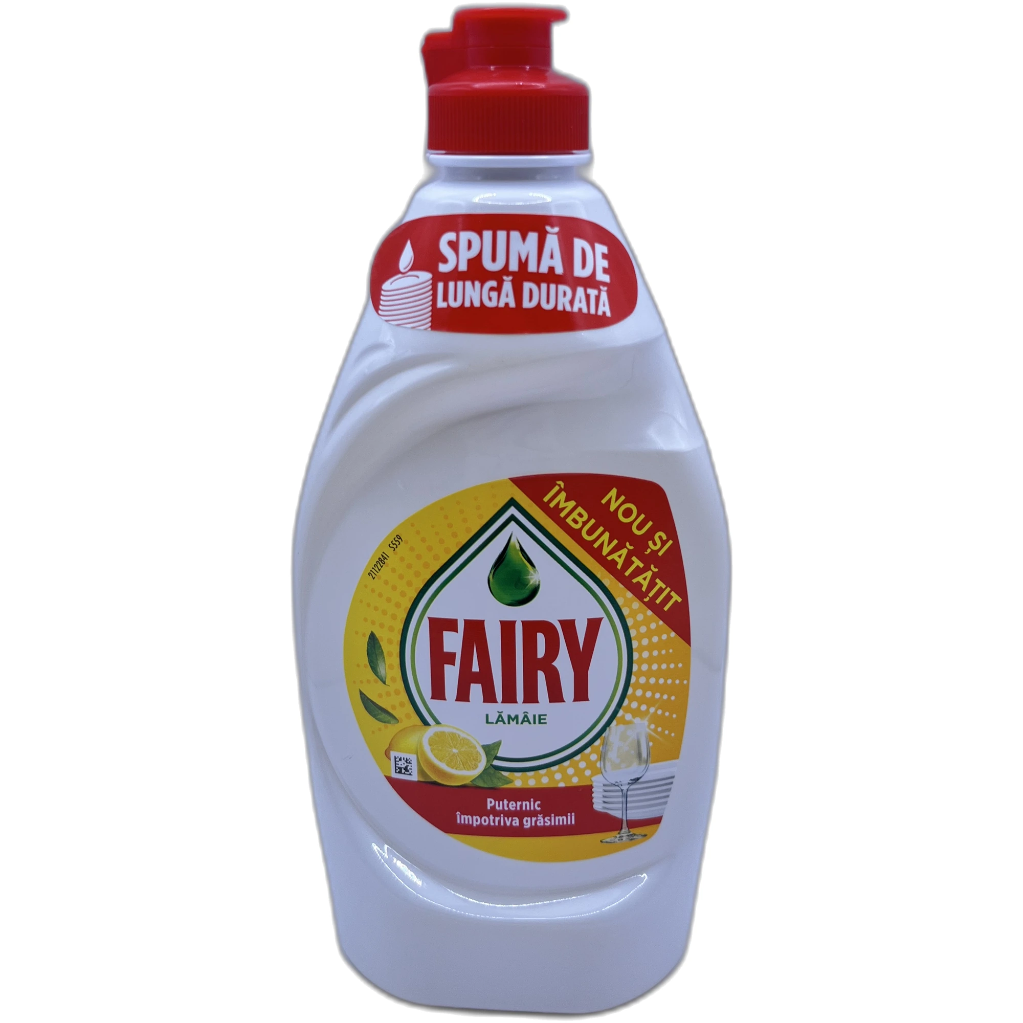 Detergent vase lichid Fairy, Lămâie, 450 ml