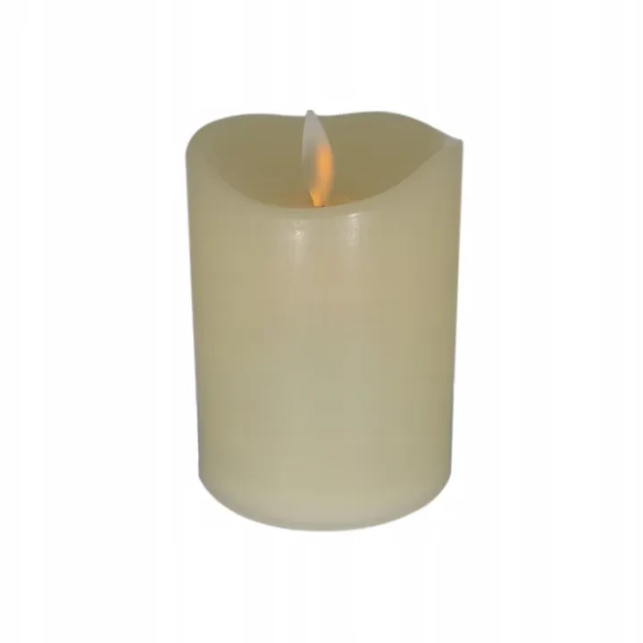 Lumânare electronică stâlp cu flacără mobilă 100x75 mm