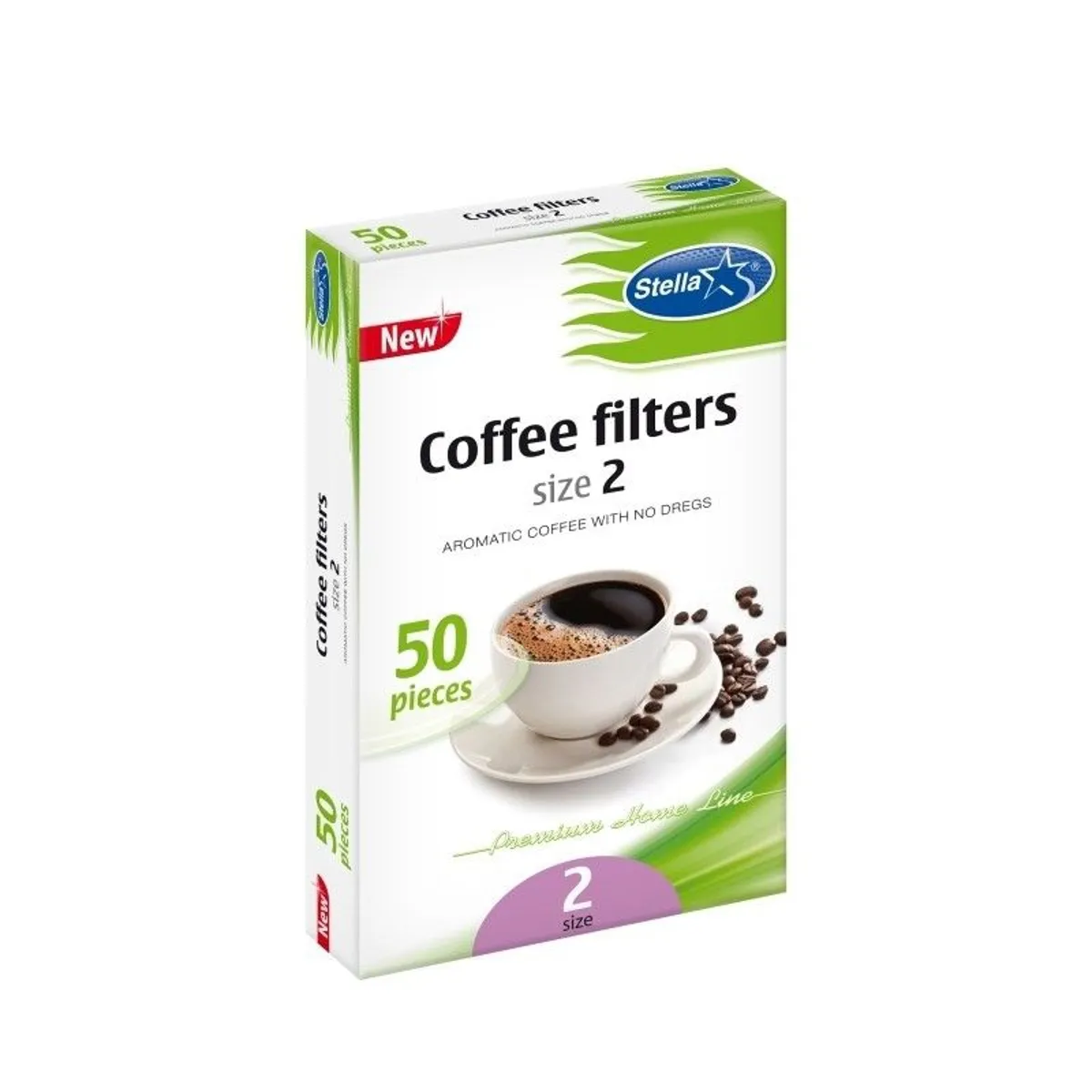 Stella Filtru de cafea nr.2 (50 bucăți)
