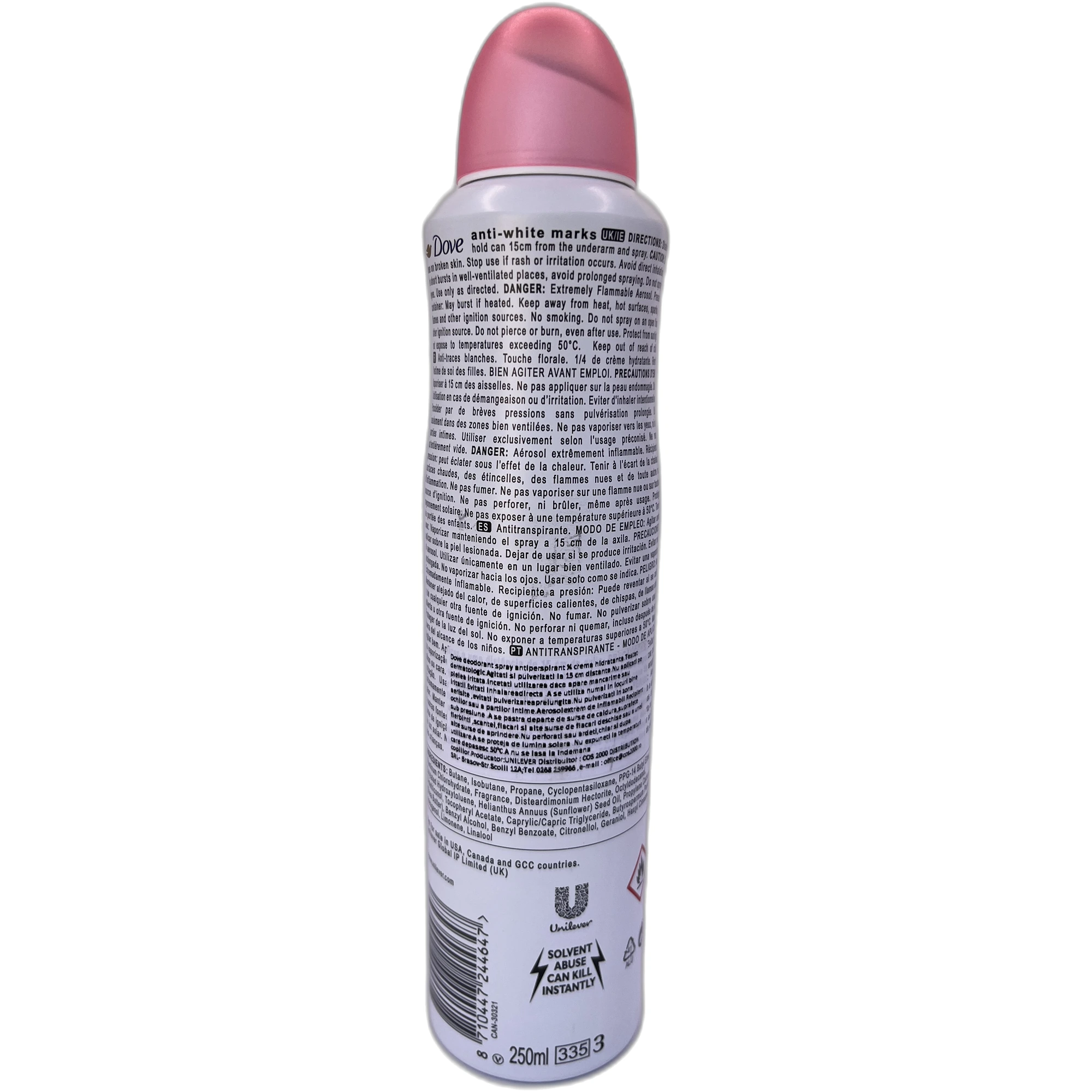 Dove Invisible Care Floral Touch – Deodorant spray 250 ml