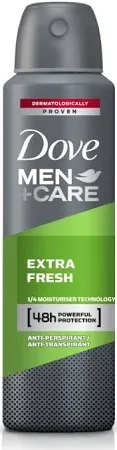 Deodorant spray Dove Men+Care Extra Fresh, 150 ml
