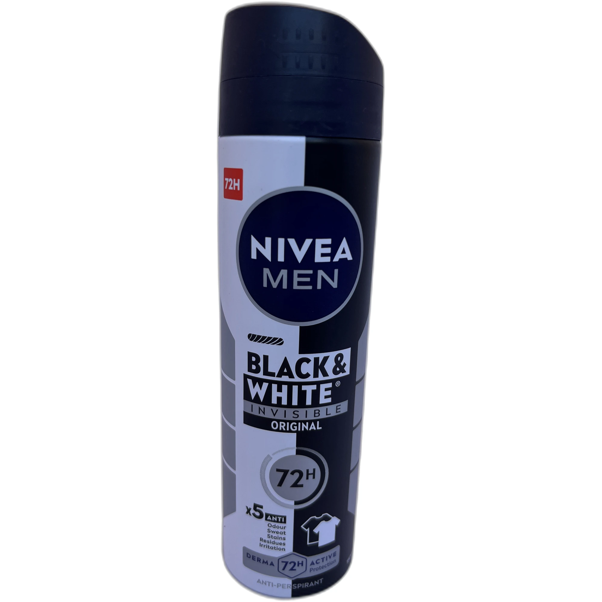 NIVEA Men Black & White Invisible Original – Antiperspirant spray 150 ml