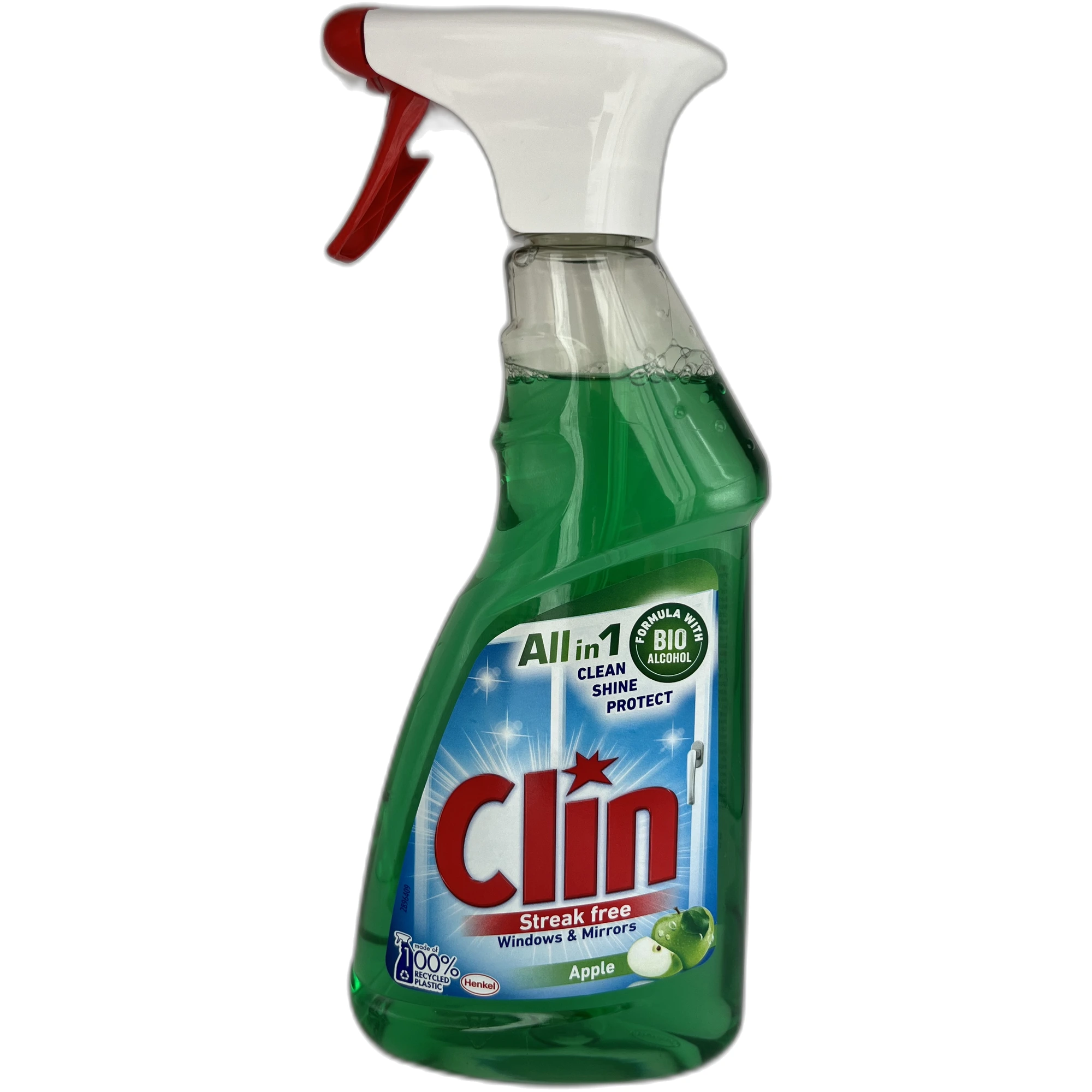 Soluție pentru curățat geamuri Clin Apple, 500 ml