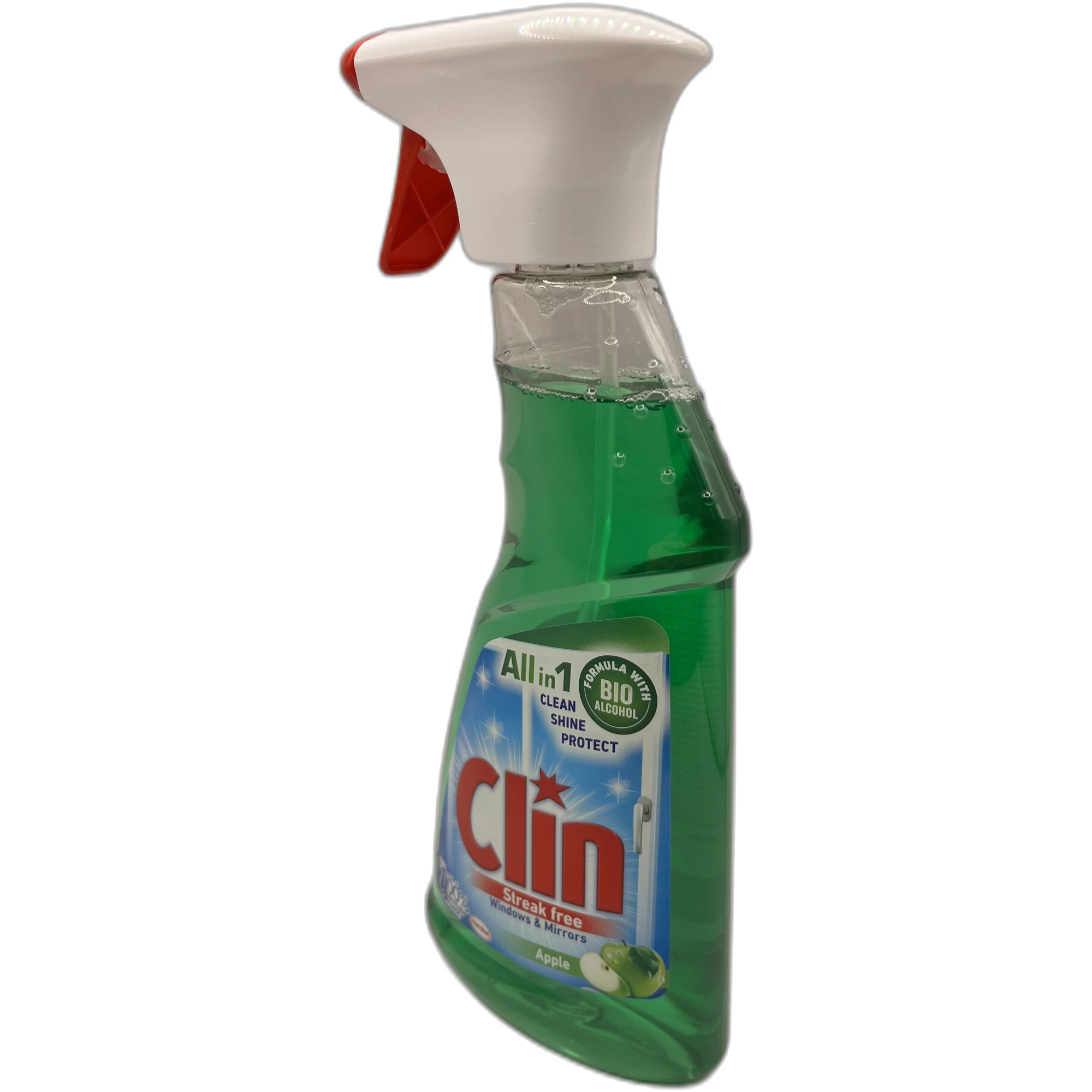 Soluție pentru curățat geamuri Clin Apple, 500 ml