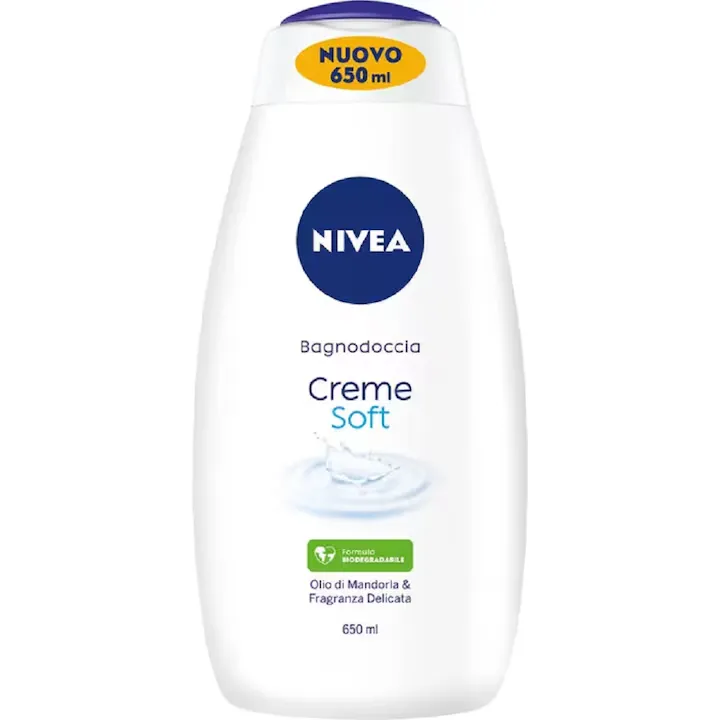 Gel de duș Nivea Creme Soft 650 ml