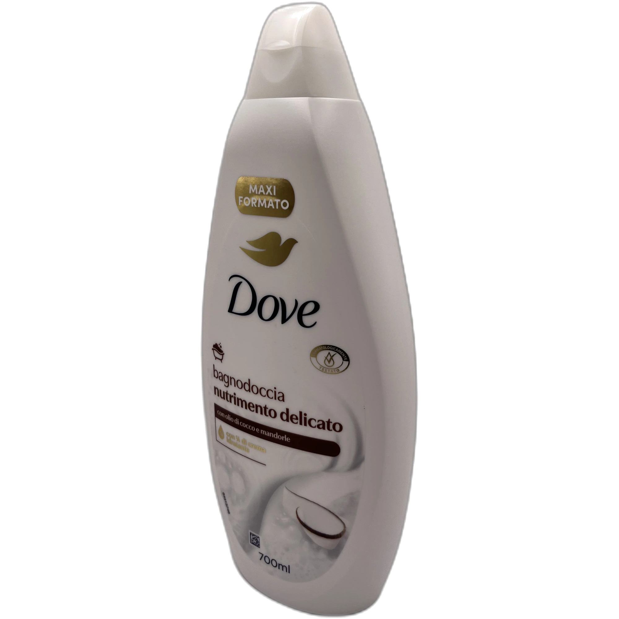 Spumă de baie Dove Nutrimento Delicato cu Ulei de Cocos și Migdale 700 ml