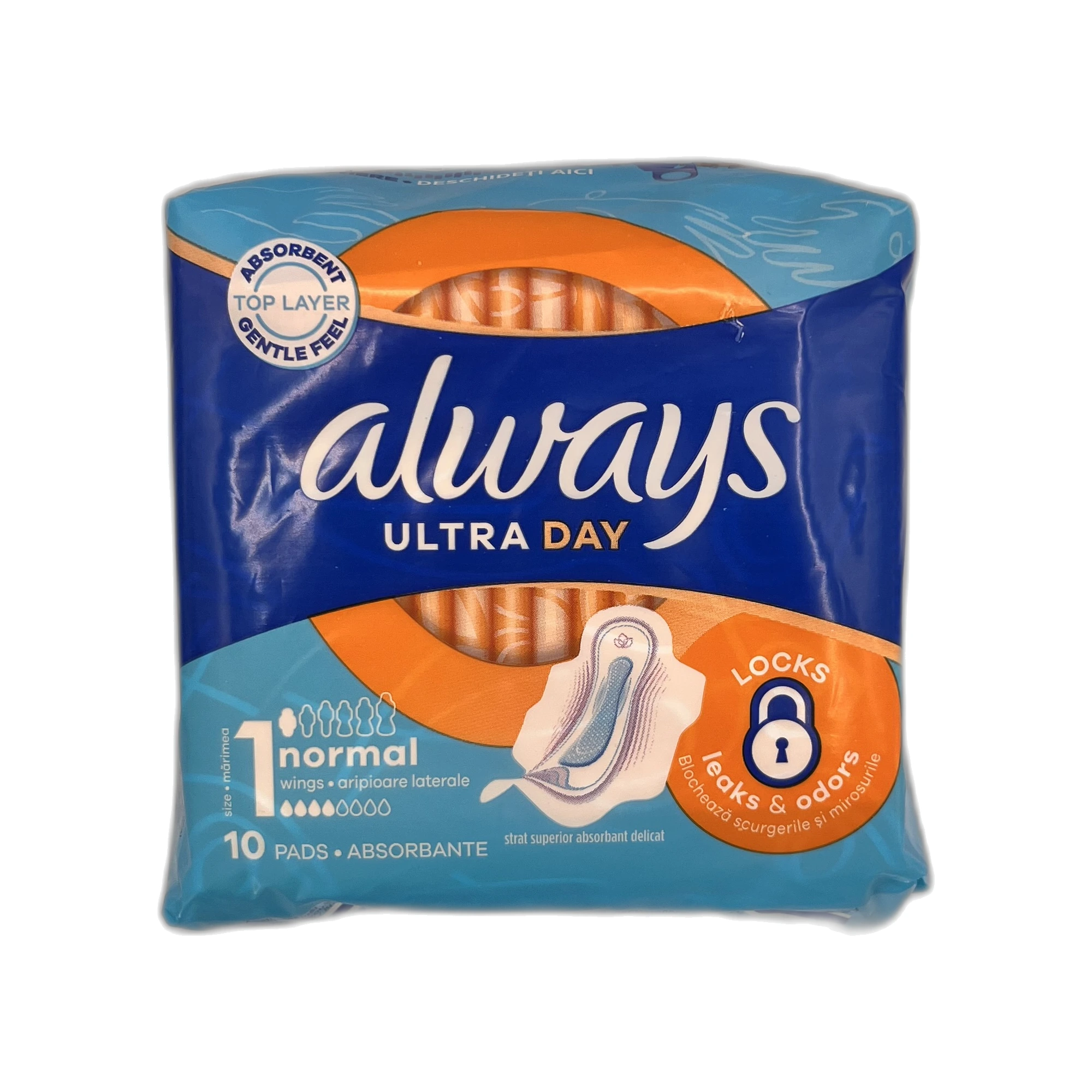 Absorbante Ultra Day Normal, 10 bucăți, Always