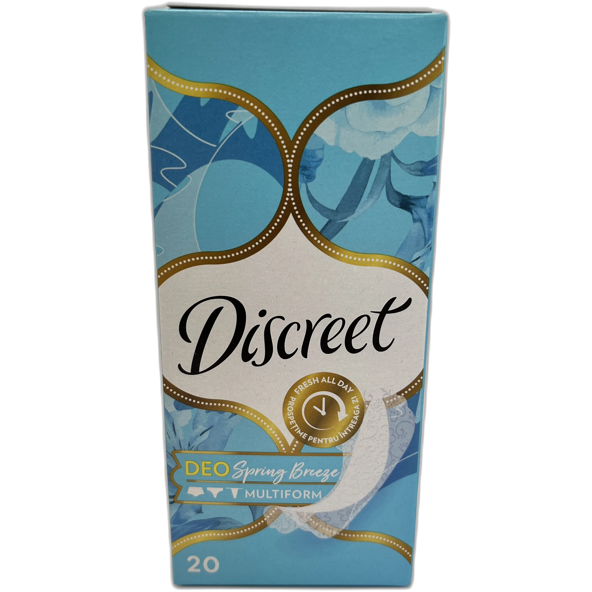 Absorbante zilnice Discreet Deo Spring Breeze, 20 buc