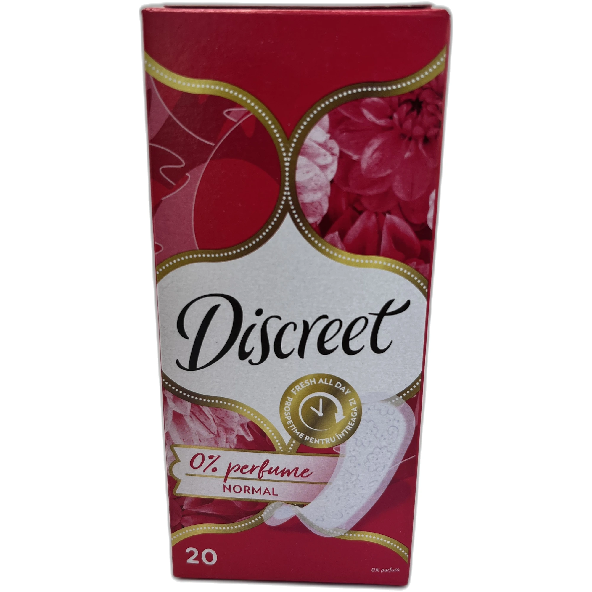 Absorbante zilnice Discreet Normal 0% Parfum, 20 buc