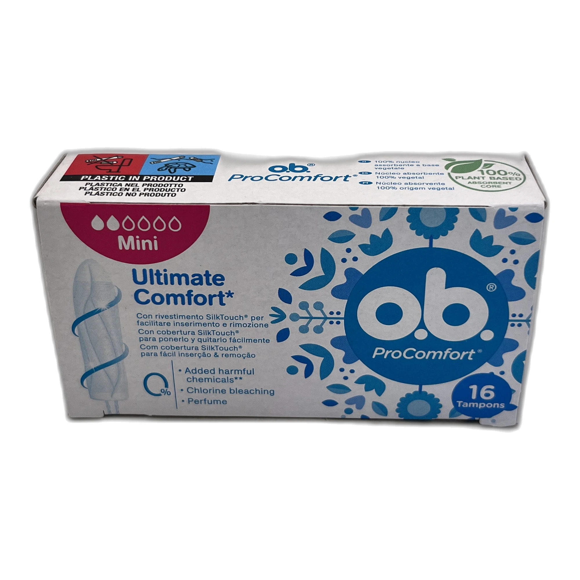 Tampoane O.B. ProComfort Mini, 16 buc