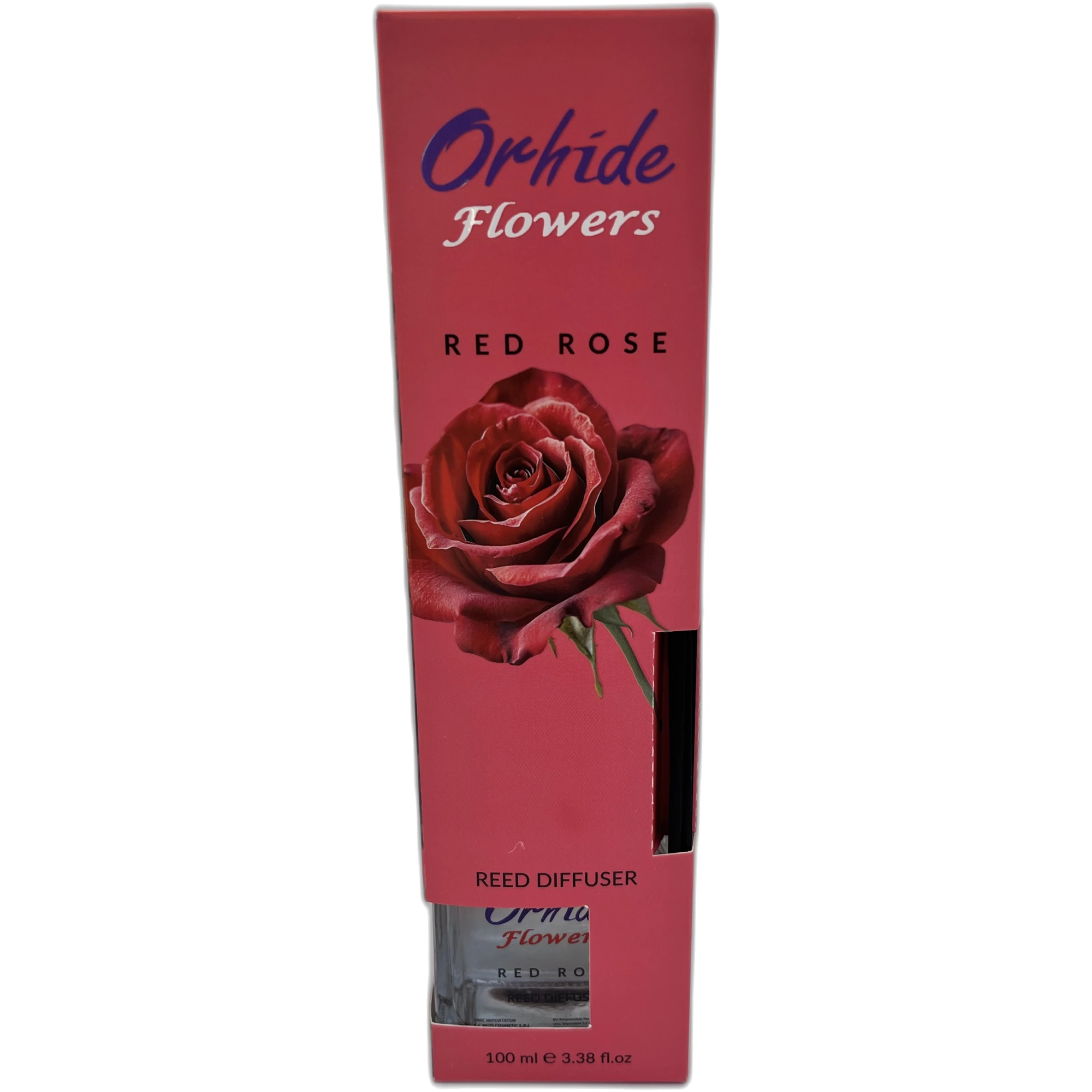 Odorizant de cameră Orhide Flowers – Trandafir Roșu 100ml