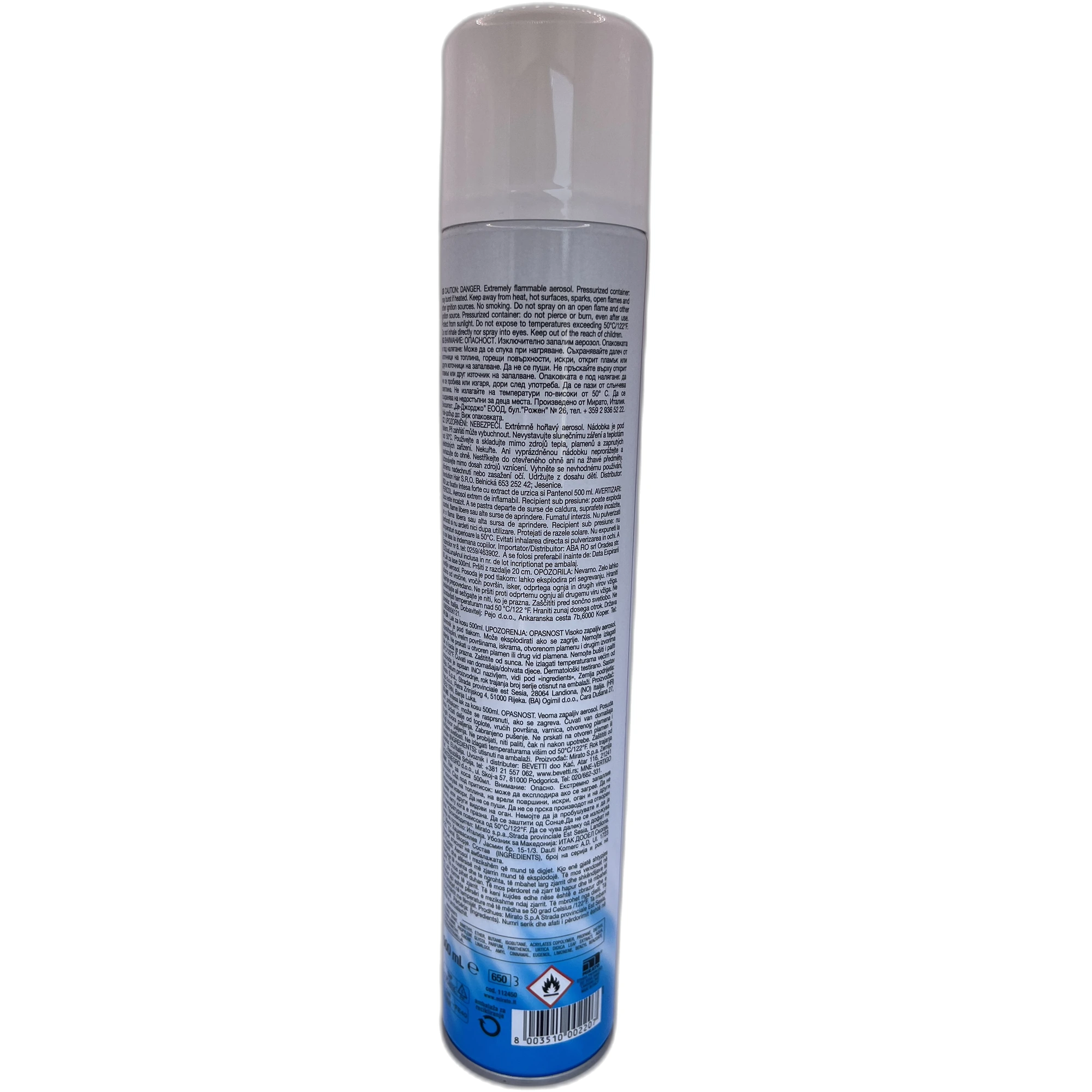 Fixativ Intesa Styling Ecofix Lacca Forte 500 ml