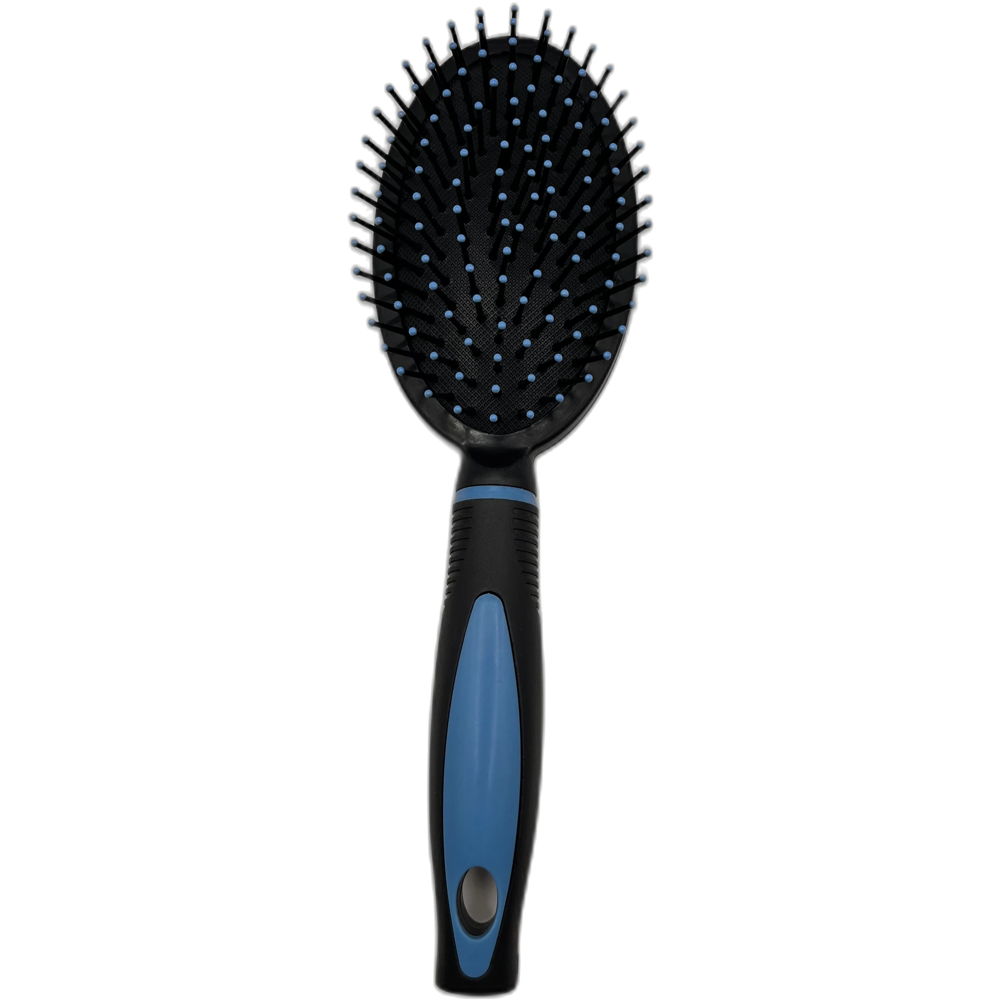 Perie profesională ovală de păr, culoare albastru