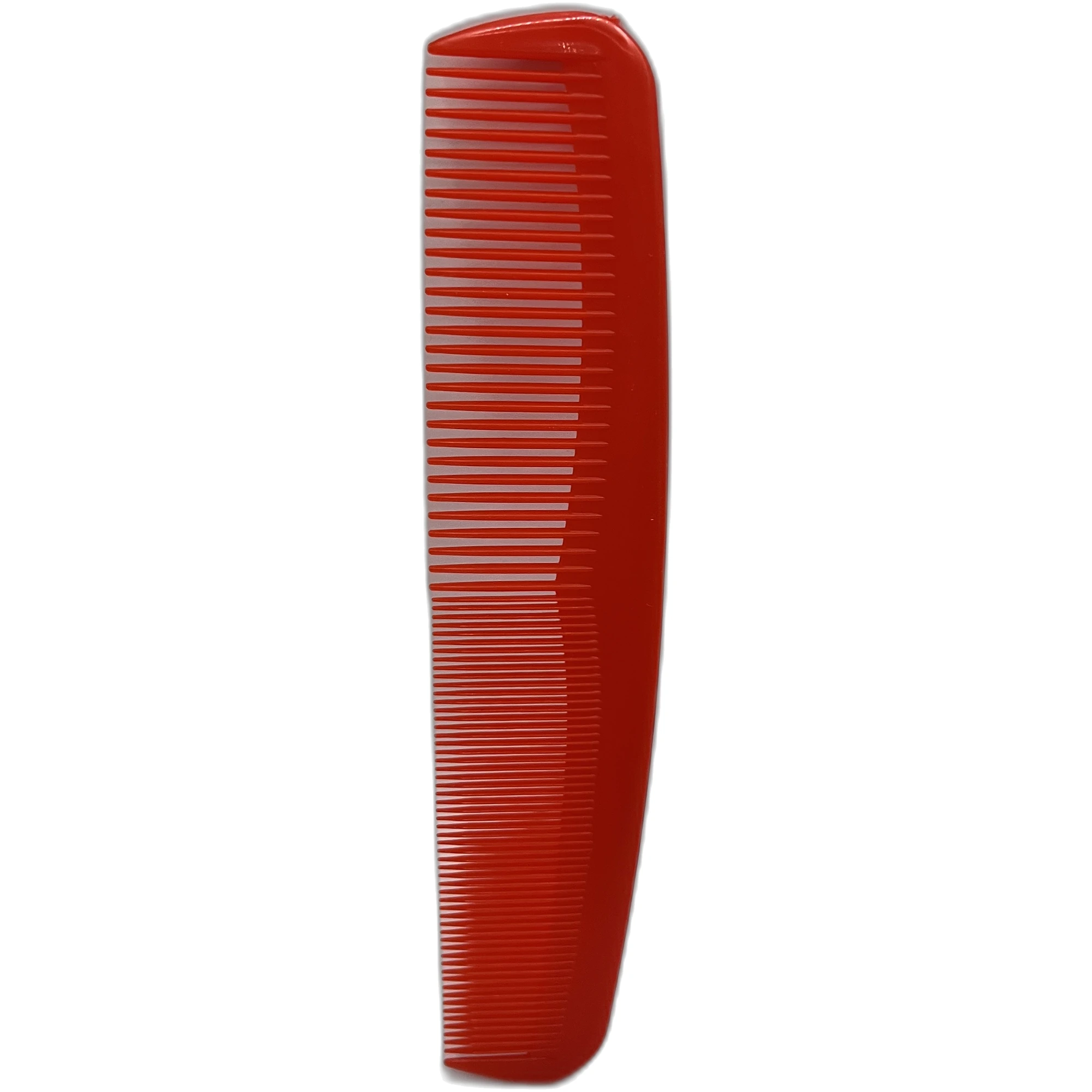 Pieptene bărbătesc cu 2 zone de pieptănare – Roșu