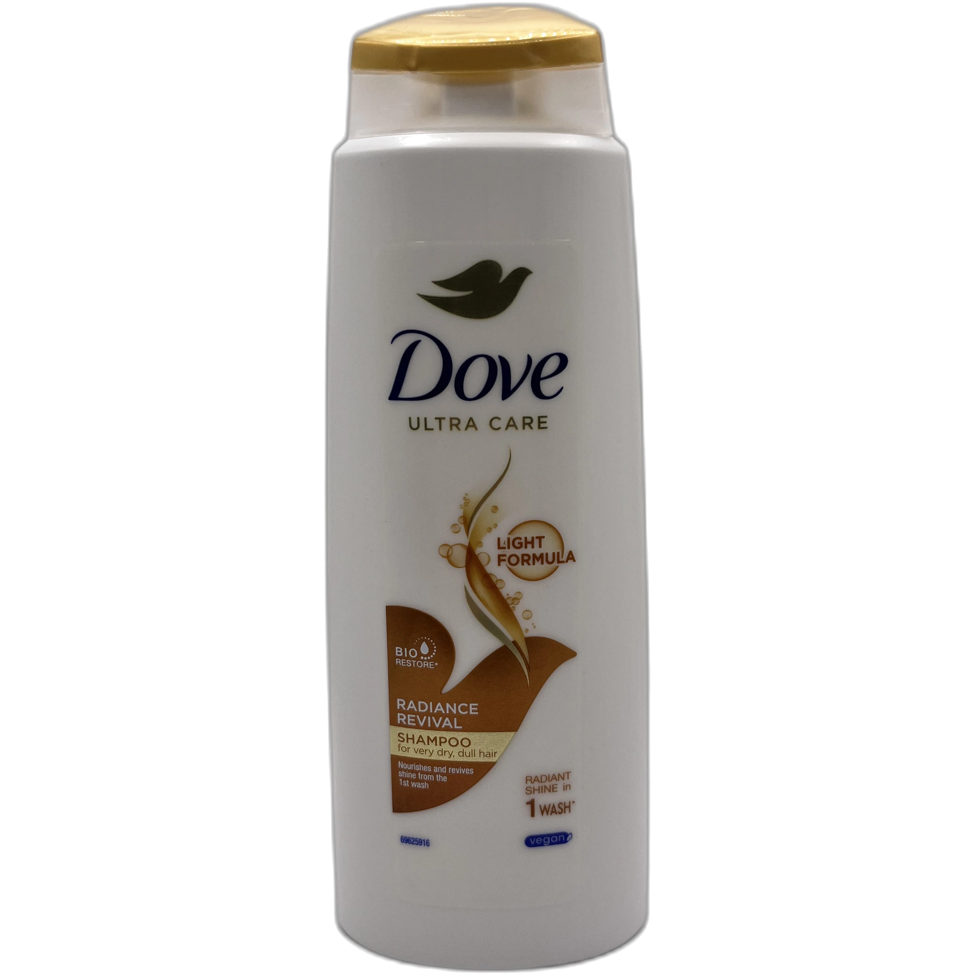 Șampon Dove Ultra Care Radiance Revival pentru păr foarte uscat și tern 400 ml