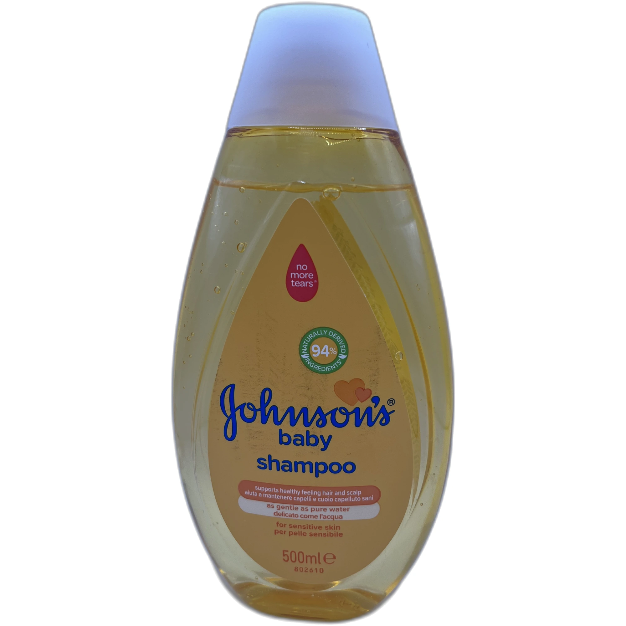 Șampon Johnson’s Baby pentru păr delicat 500 ml