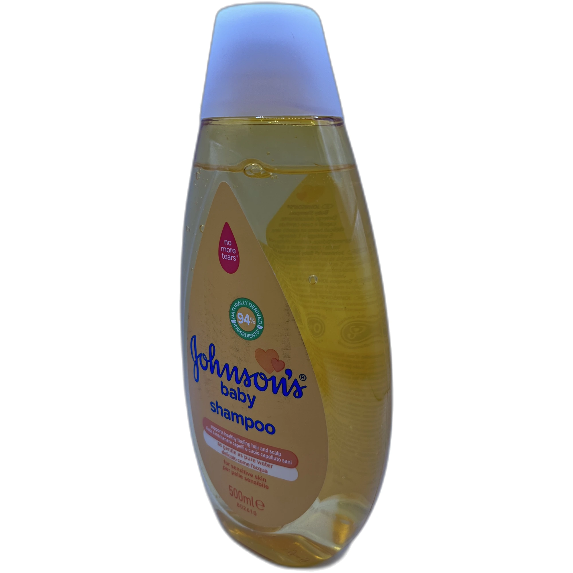 Șampon Johnson’s Baby pentru păr delicat 500 ml