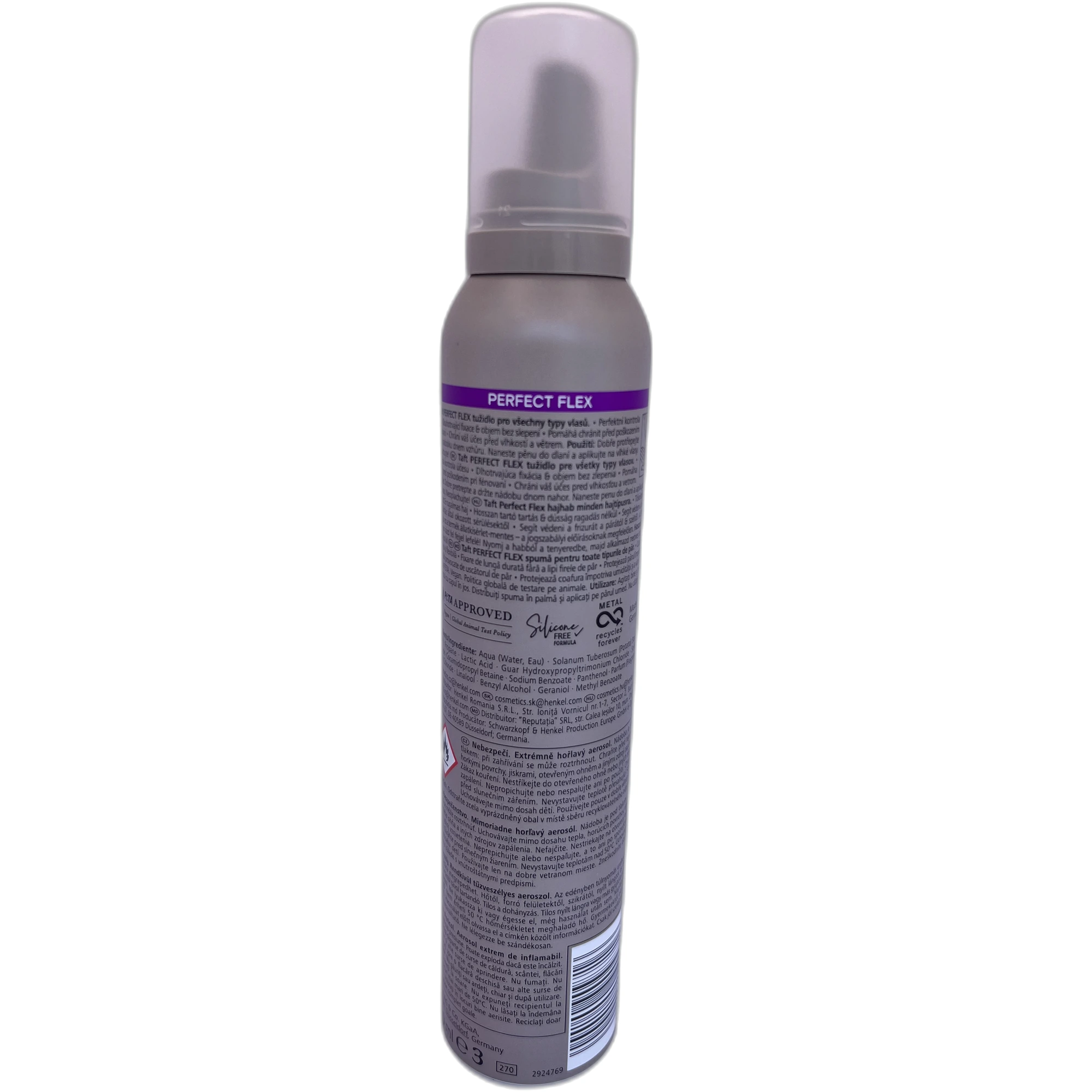 Spumă Coafare Schwarzkopf Taft Perfect Flex – 200 ml