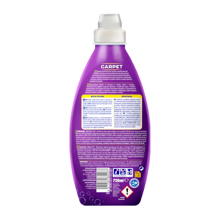 Sampon pentru Covoare si Tapiterie Asevi Carpet