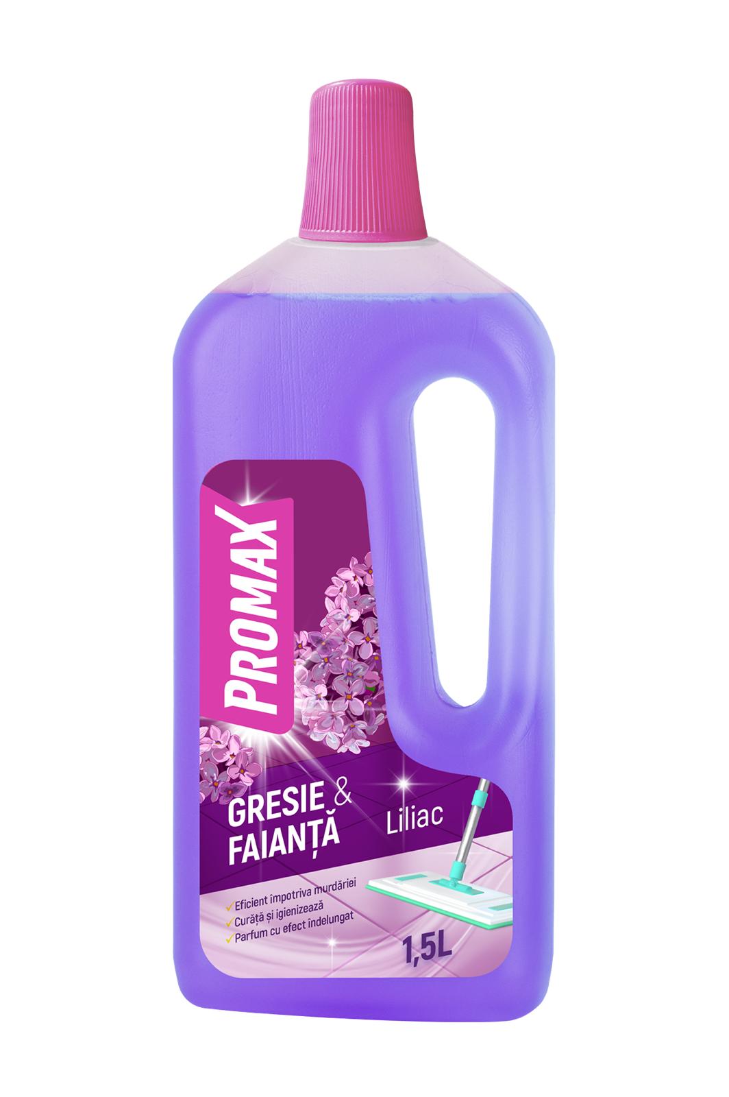 Solutie Gresie si Faianta Promax Liliac, 1.5L