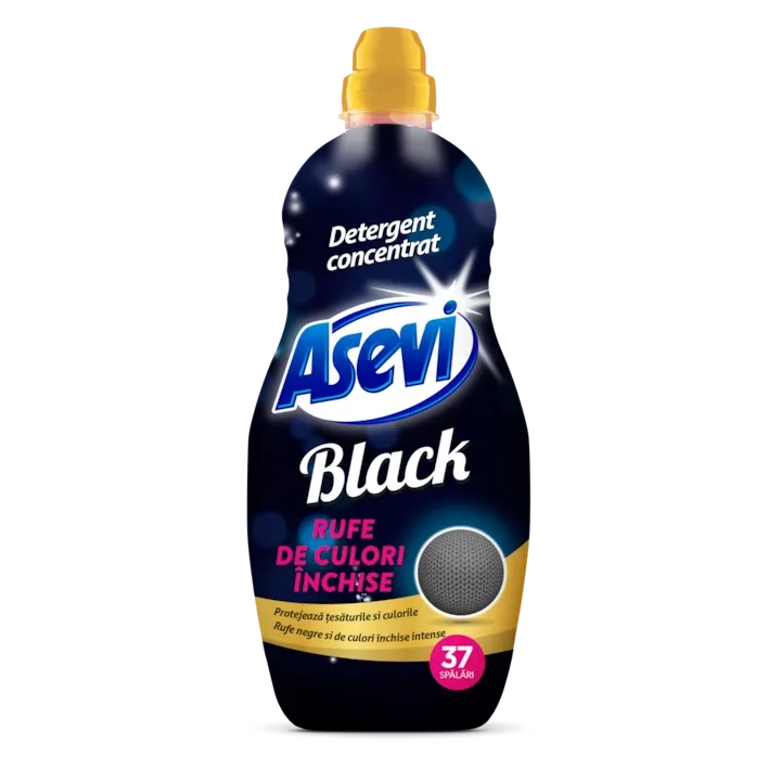 Detergent Asevi Rufe Negre 1.5L, 37 spălări