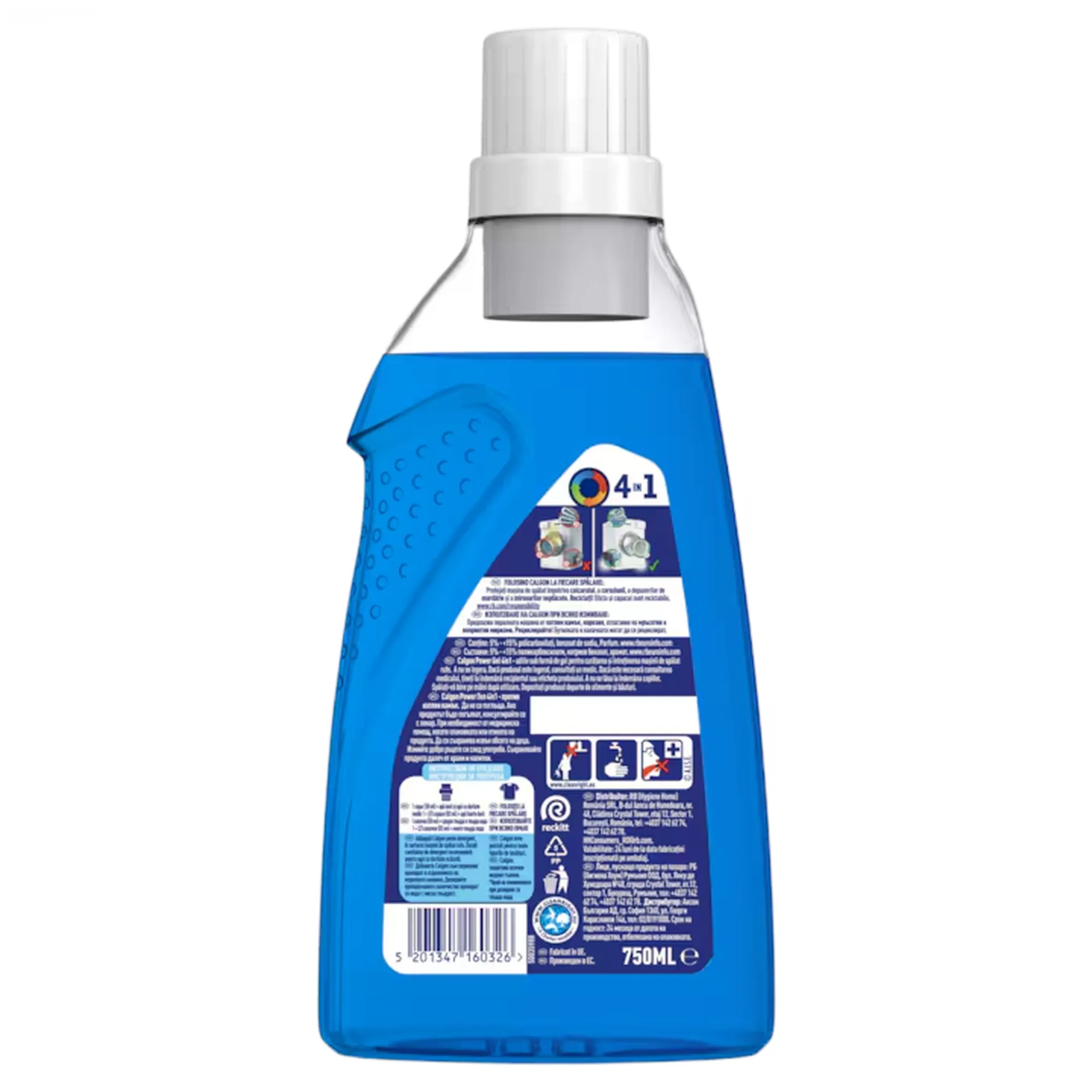 Gel anticalcar Calgon Power 4în1, 750 ml