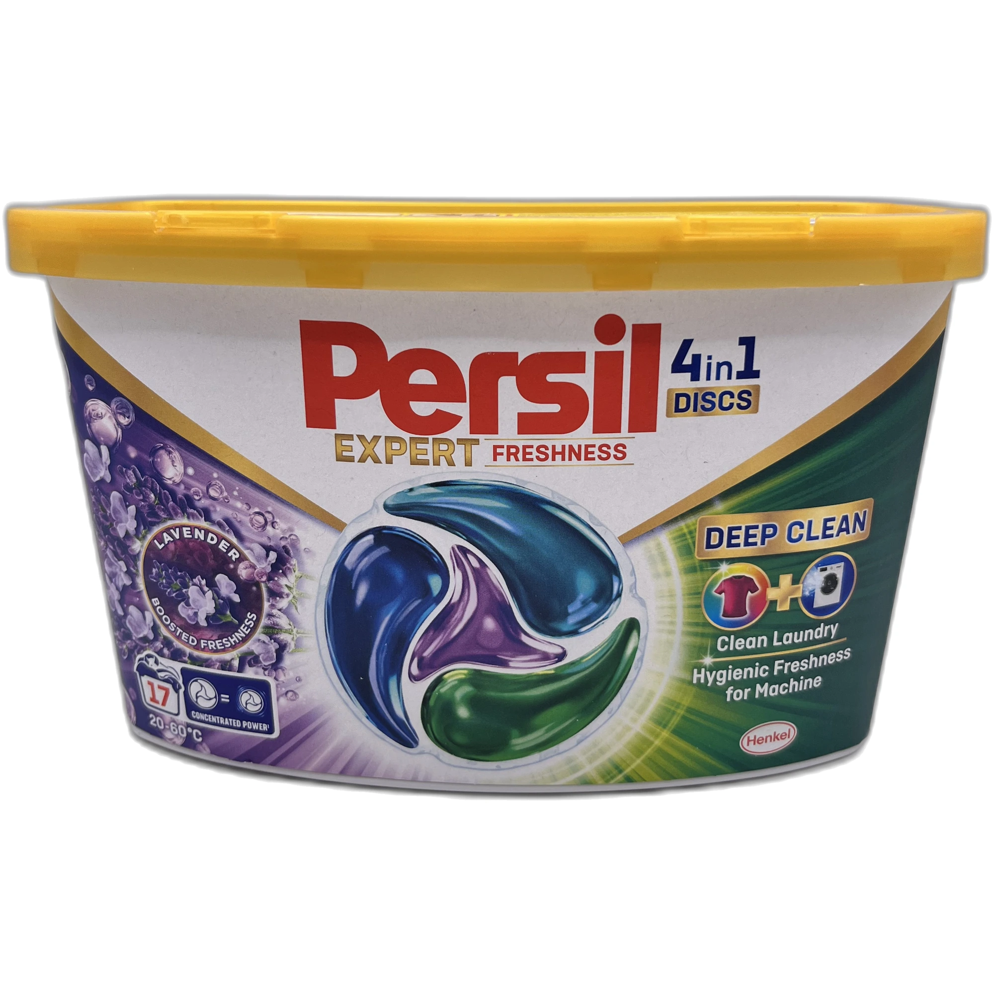 Detergent de rufe Persil 4in1 Discs Expert Freshness Lavandă, 17 capsule
