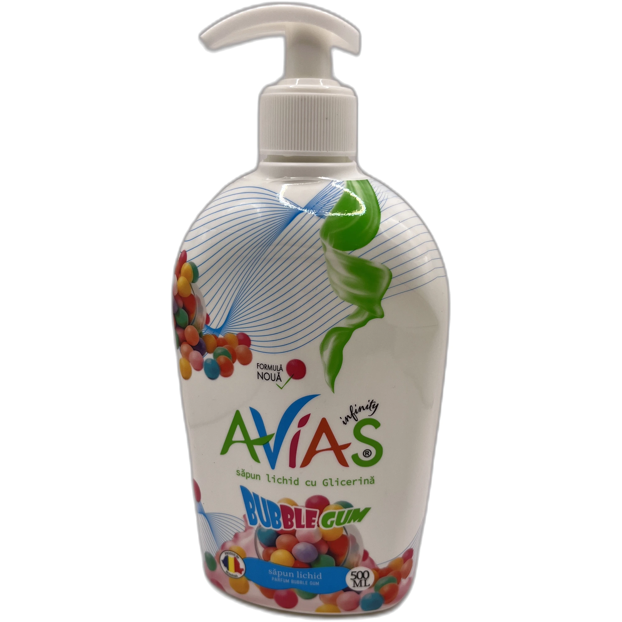 Săpun Lichid Avias Infinity Bubble Gum cu Glicerină 500 ml