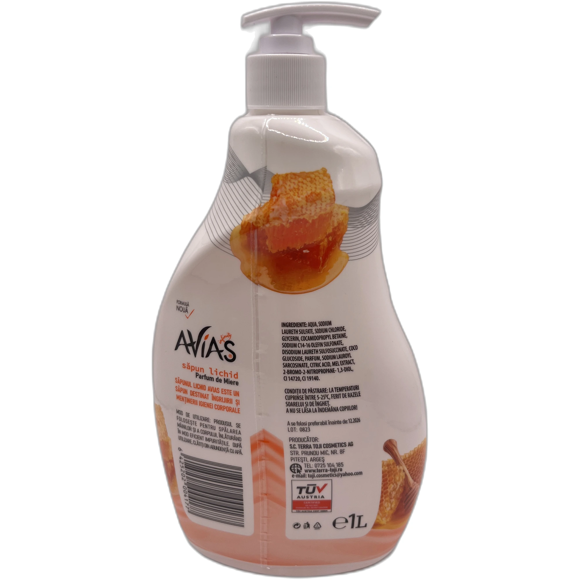 Săpun Lichid Avias Infinity Miere 1L