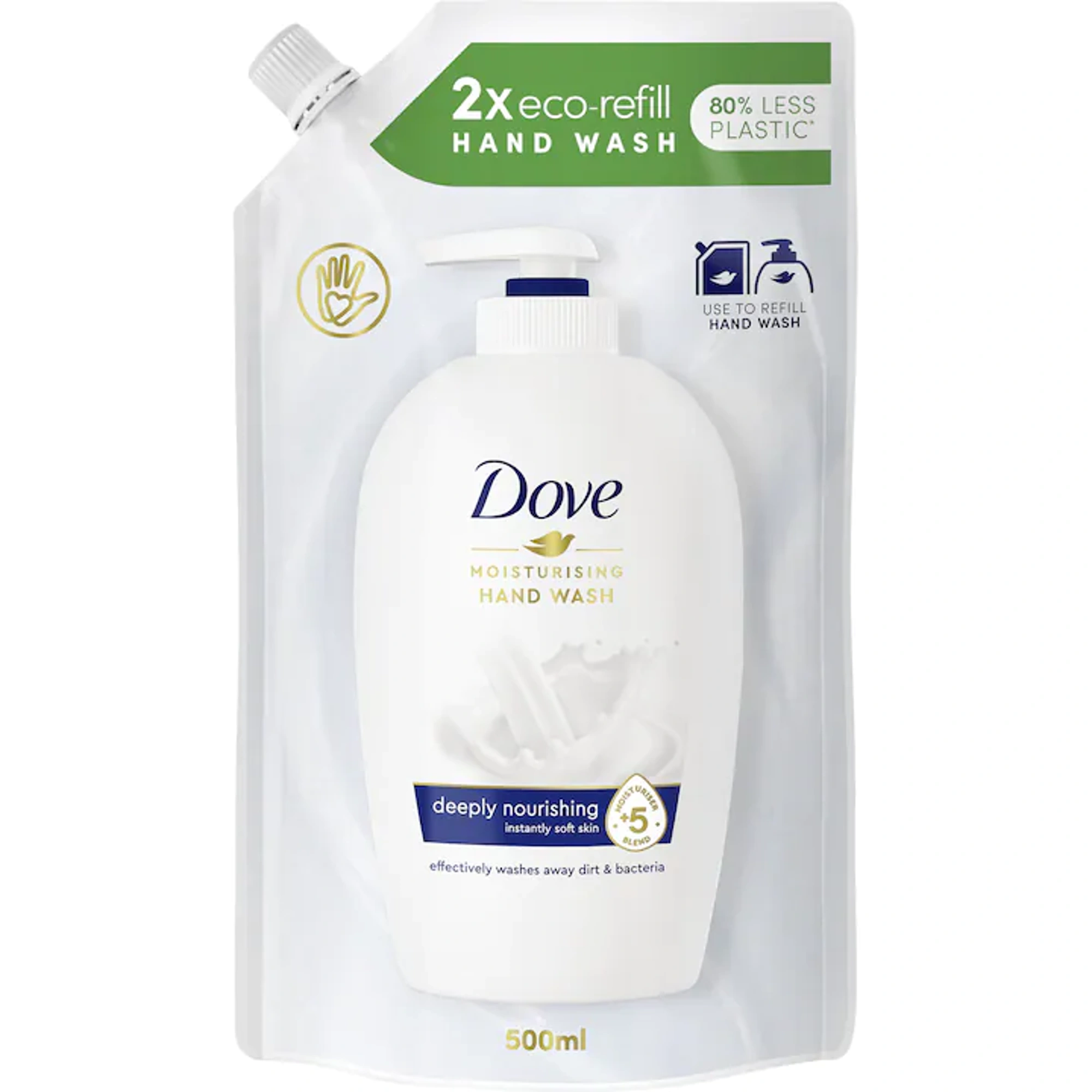 Rezervă Săpun Lichid Dove Caring Hand Wash 500 ml